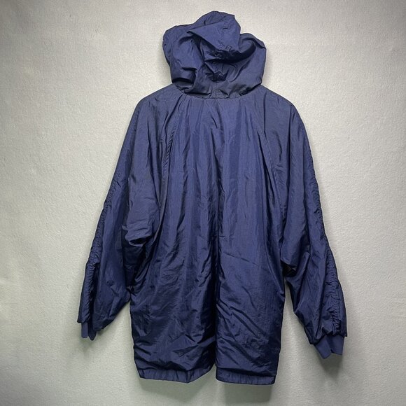 Casual Club Vintage 80s Reversible‎ Fleece Southwest Nylon Windbreaker Jacket L - Picture 6 of 10